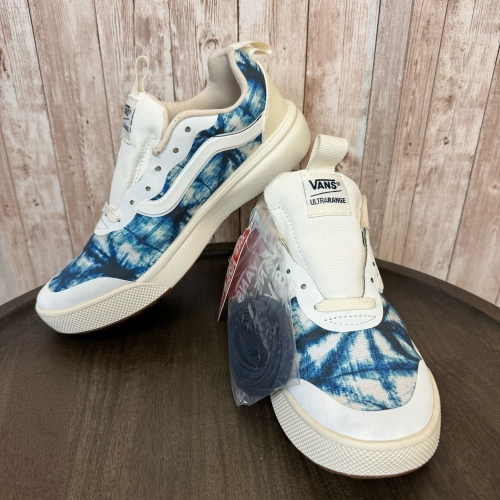 Vans UltraRange‎ Rapidweld Indigo Dress Blues Marshmallow Sneaker Size 7 Women